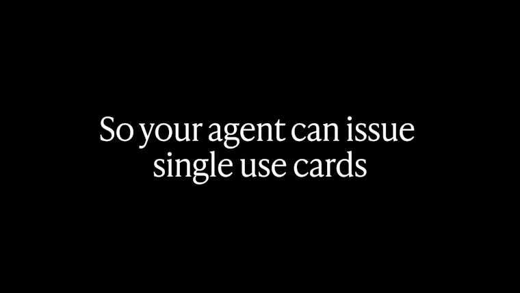 Agentcard for companies - 为你的 AI 智能体配备专属借记卡 产品图片 4