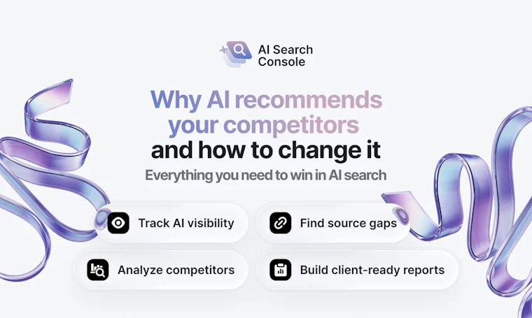 AI Search Console - 面向 AI 搜索的提示词分析与引用图谱追踪 产品图片 1