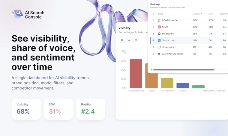 AI Search Console - 面向 AI 搜索的提示词分析与引用图谱追踪 产品图片 3