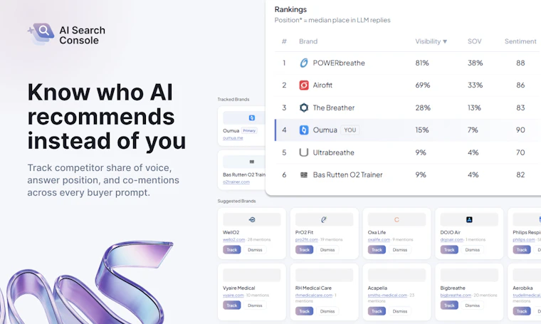 AI Search Console - 面向 AI 搜索的提示词分析与引用图谱追踪 产品图片 6