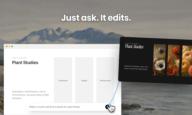 AI Slide Editor by CubeOne