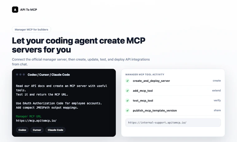API to MCP