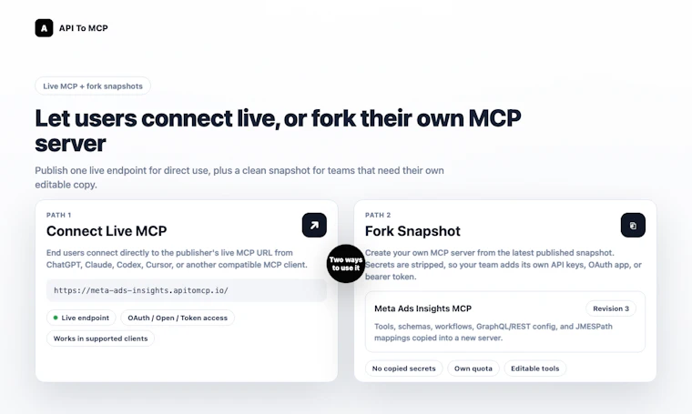 API to MCP