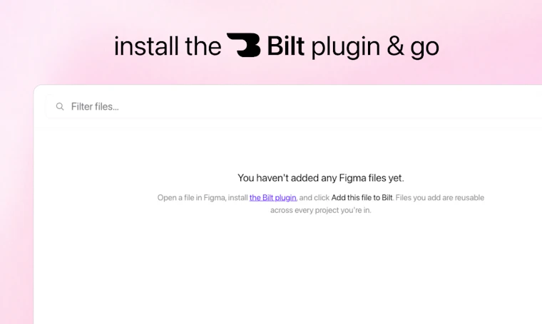 Bilt.me - Figma