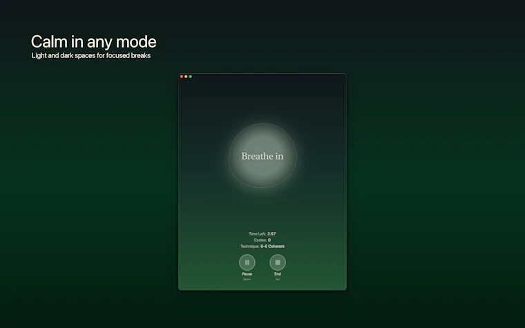 Breva - 让 Mac 触控板化身轻柔的呼吸引导器 产品图片 2
