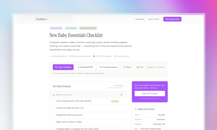 ChecklistFox
