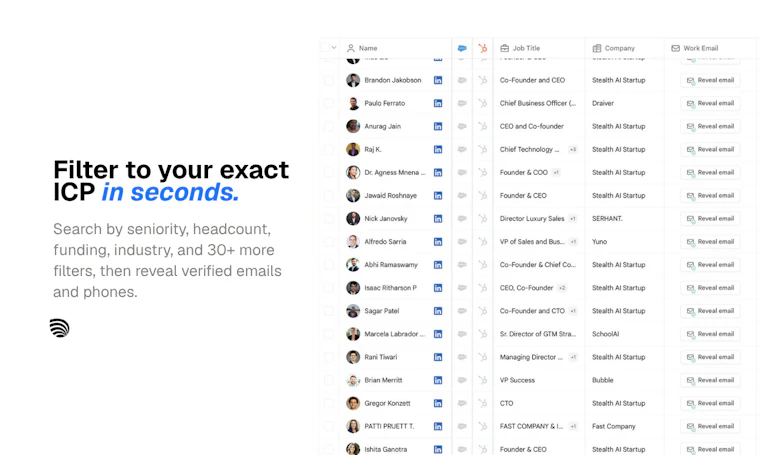 Cleanlist AI - 自然语言线索挖掘：精准查找、数据丰富与一键同步。 产品图片 7