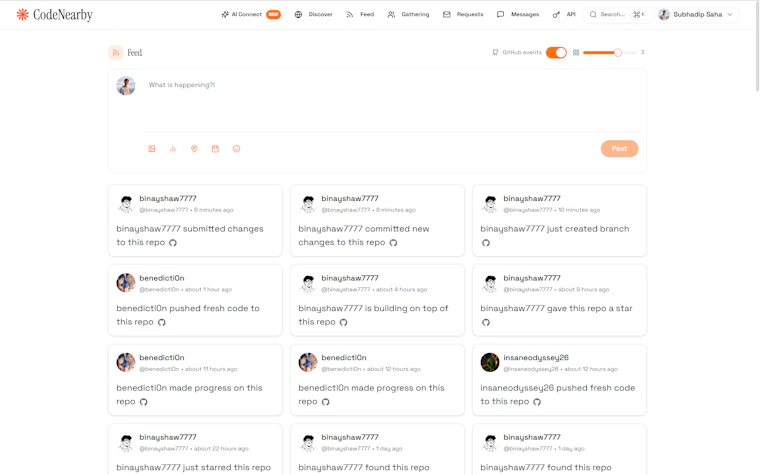 CodeNearby 2.0 - 开发者版的Tinder！寻找编程搭档，携手共创项目 产品图片 7