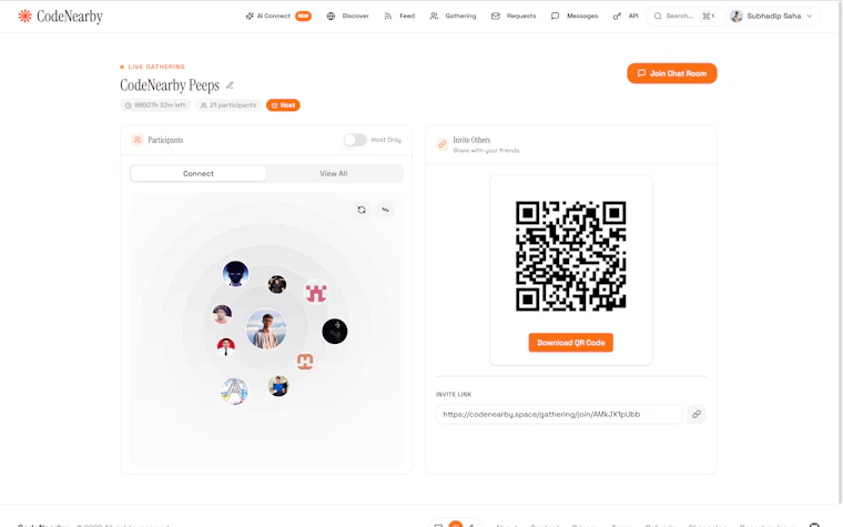 CodeNearby 2.0 - 开发者版的Tinder！寻找编程搭档，携手共创项目 产品图片 8