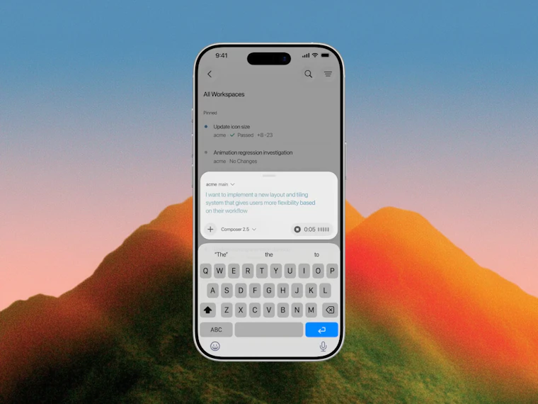 Cursor for iOS