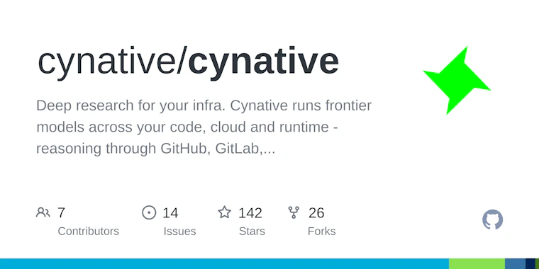 Cynative Security Research Agent - 向你的云环境提问,绝不破坏生产环境。纯只读模式。 产品图片 1