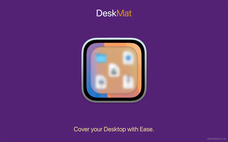 DeskMat 1.3 - 现支持隐藏单个文件与文件夹，打造更私密的桌面体验 产品图片 3
