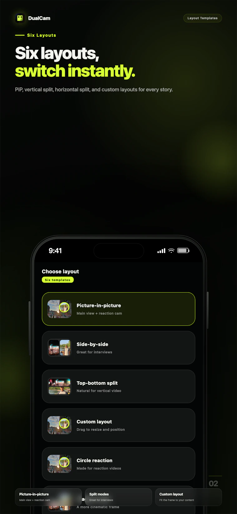 DualCam AI