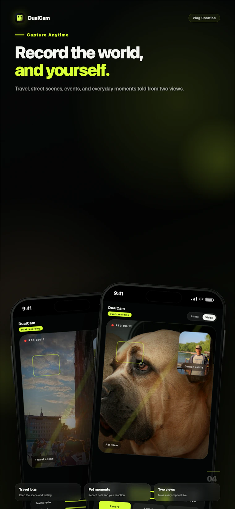 DualCam AI