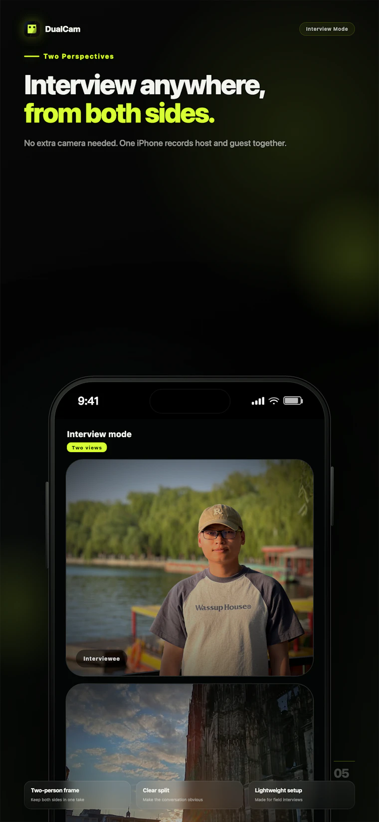 DualCam AI
