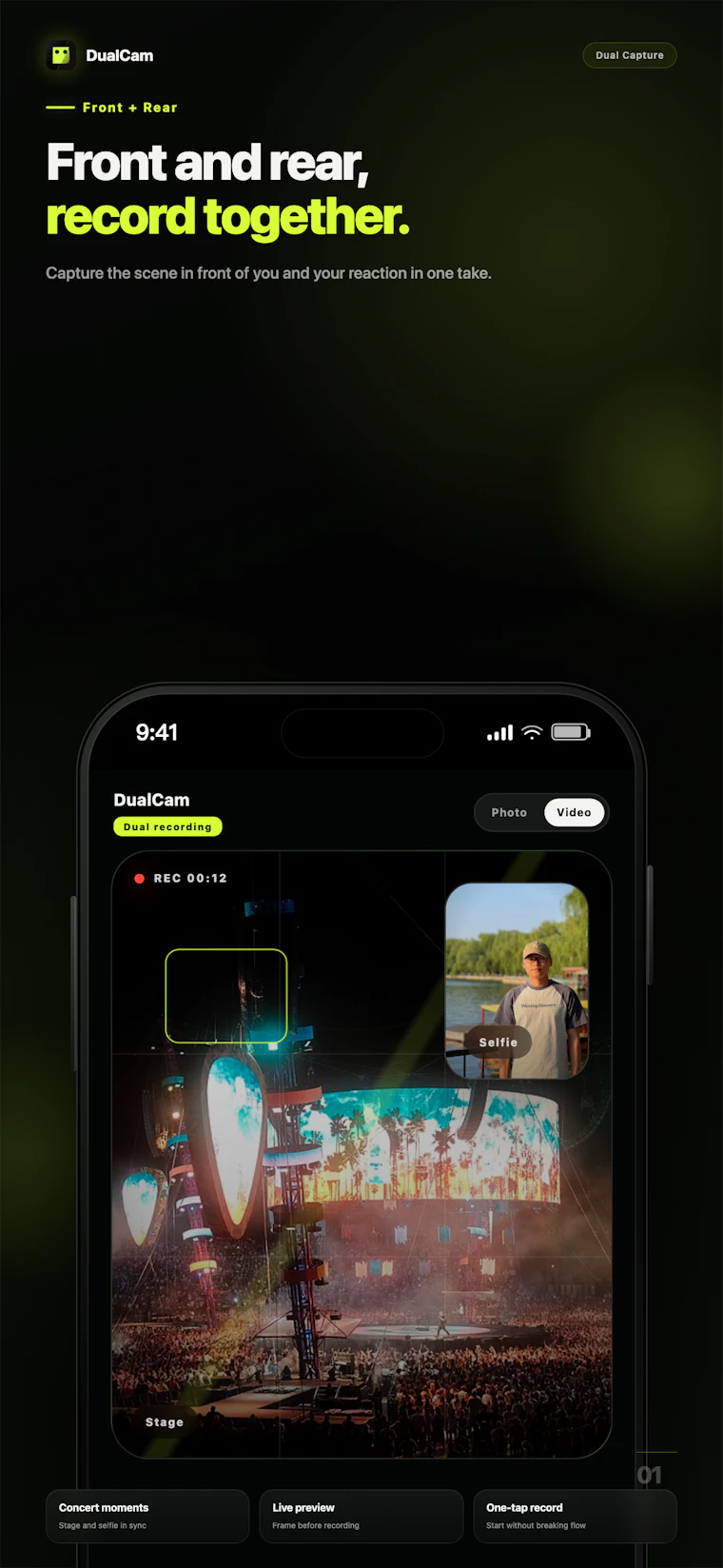 DualCam AI