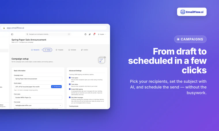 EmailFlow.AI email automation tool 产品图片 15