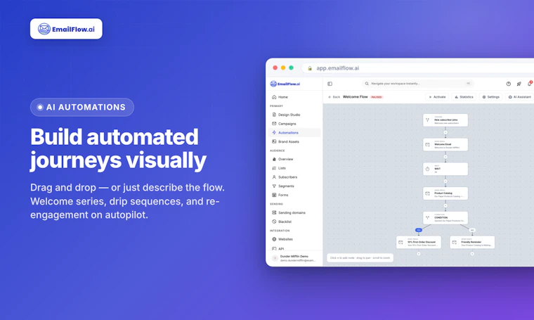 EmailFlow.AI email automation tool 产品图片 8