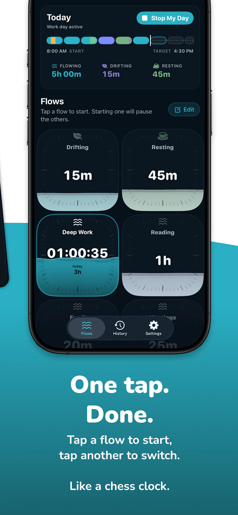 Flows · Time Tracker
