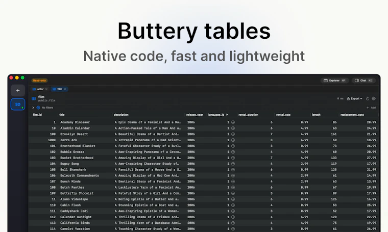 FluentDB - Mac 专属 AI 数据库客户端 产品图片 5