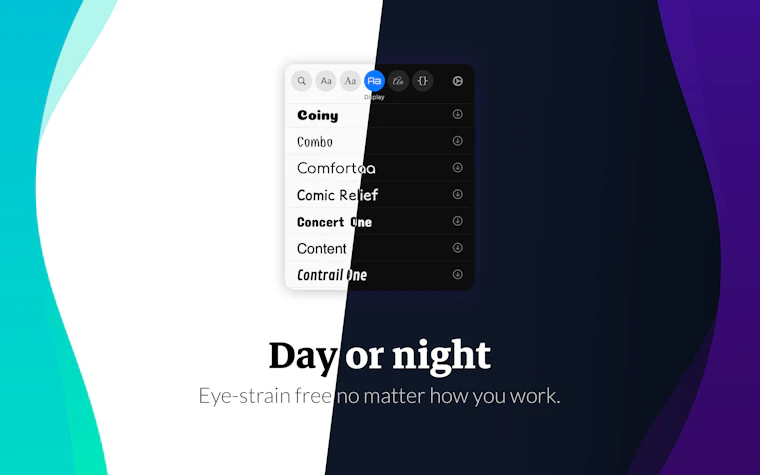 Fonty Menu Bar