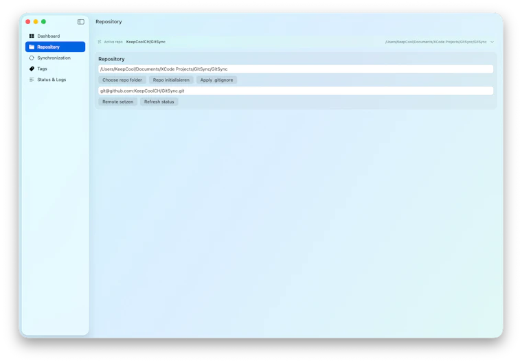 GitSync for macOS
