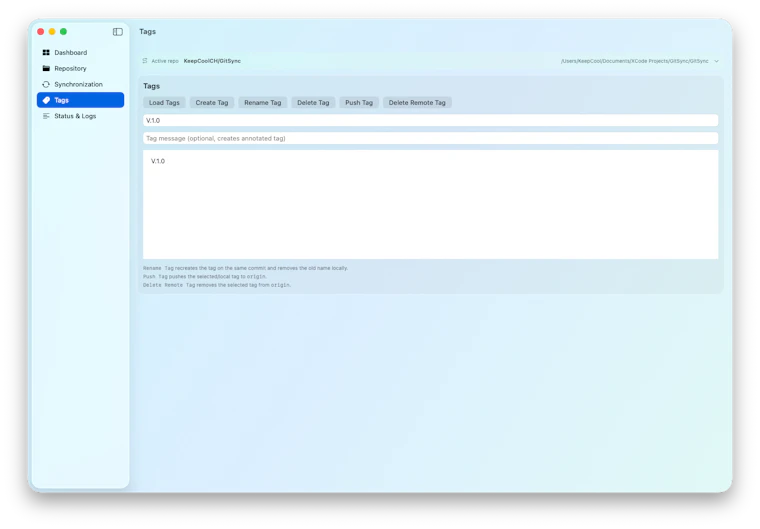 GitSync for macOS