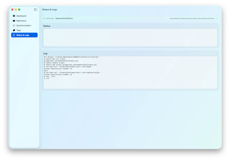 GitSync for macOS