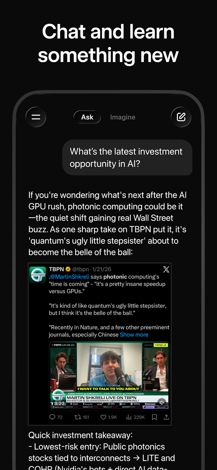 Grok 4.5 - SpaceX AI 专为代码编写、智能体任务与知识工作打造的模型 产品图片 6