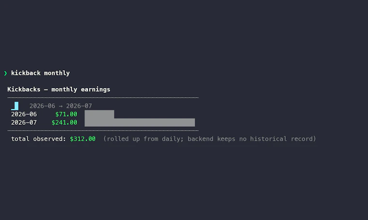 Kickbacks CLI 终端工具 产品图片 9