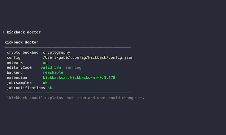 Kickbacks CLI 终端工具 产品图片 5