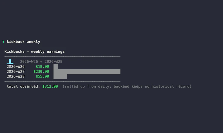 Kickbacks CLI 终端工具 产品图片 7
