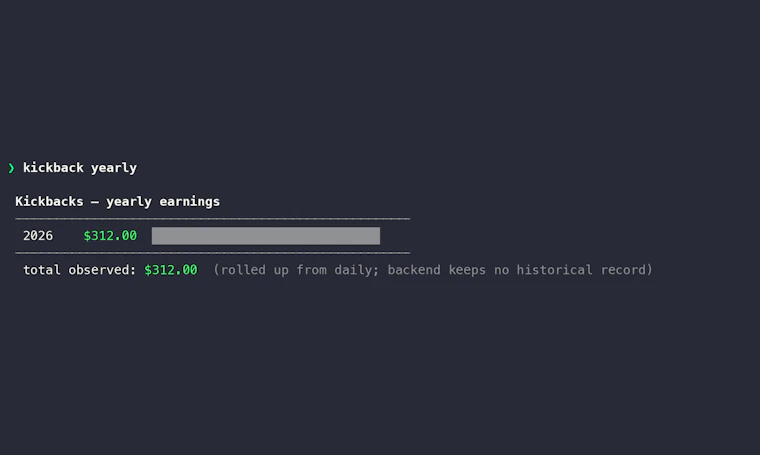Kickbacks CLI 终端工具 产品图片 8