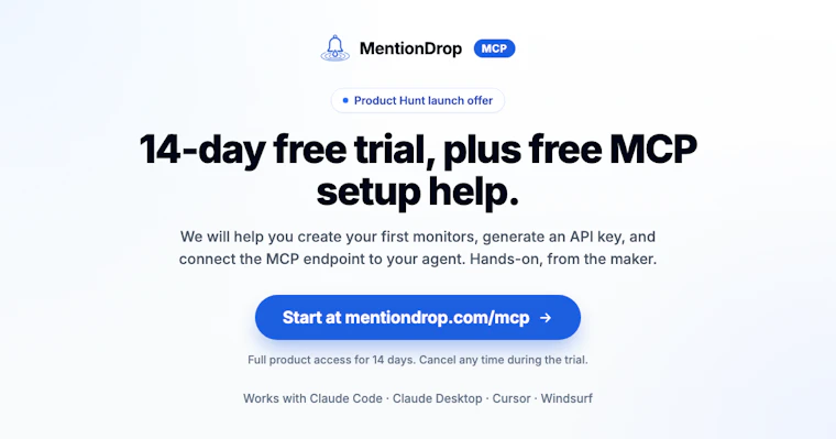 MentionDrop MCP