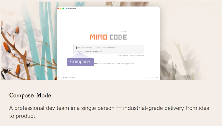 MiMo Code open source AI coding agent with long-term memory 产品图片 3
