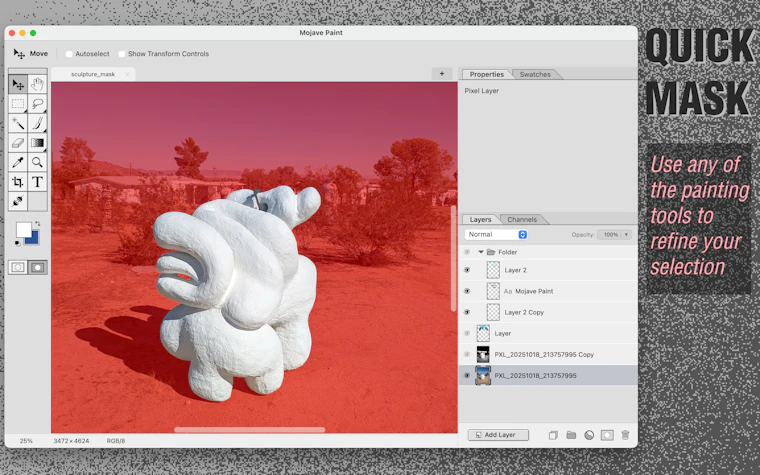 Mojave Paint - Mac 平台静态图像直接编辑工具 产品图片 3