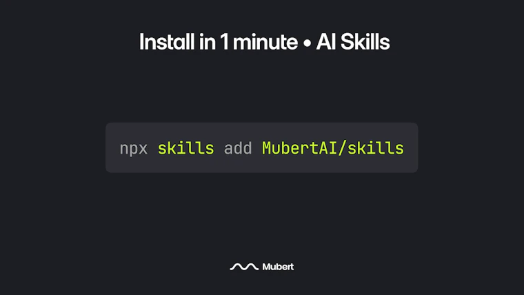 Mubert API - 编辑音轨与分轨，全新引擎打造稳定一致的音乐体验 产品图片 3