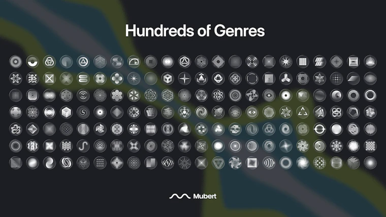 Mubert API - 编辑音轨与分轨，全新引擎打造稳定一致的音乐体验 产品图片 6