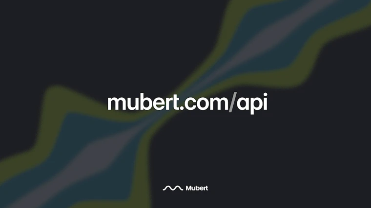 Mubert API - 编辑音轨与分轨，全新引擎打造稳定一致的音乐体验 产品图片 8