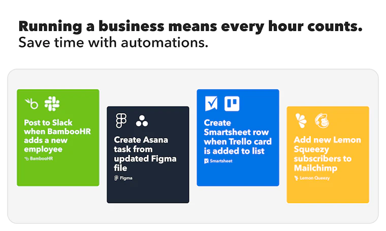 New small business tools by IFTTT