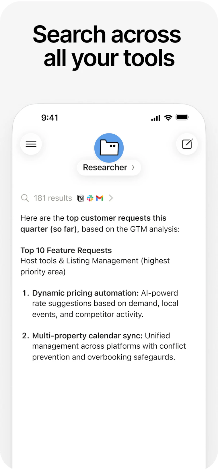 Notion Agents iOS app