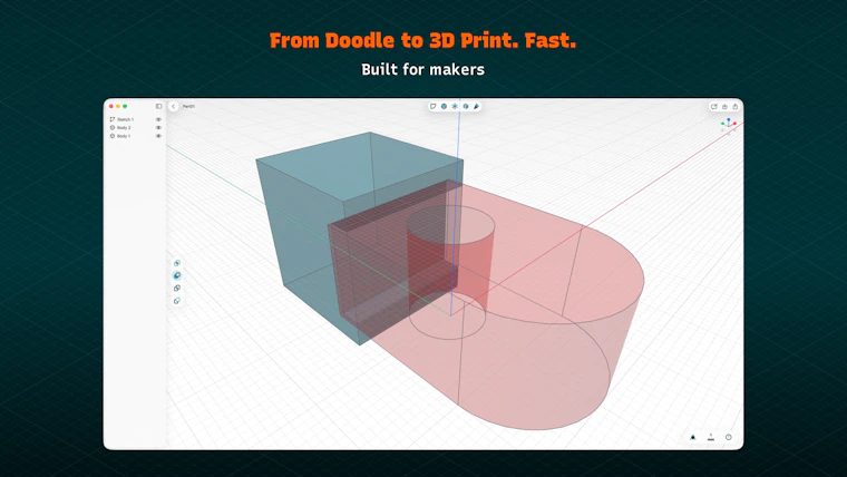  PixyCAD  - 专为 iPad 与 Mac 原生打造，快速精准的 3D CAD 软件 产品图片 2