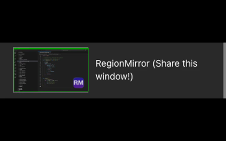 RegionMirror - 在 Mac 上共享超宽屏或高分屏的局部画面 产品图片 3