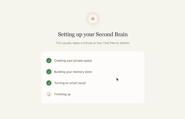Second Brain for Mac and Windows - 你的 AI 记忆，贯穿所有工作场景 产品图片 5