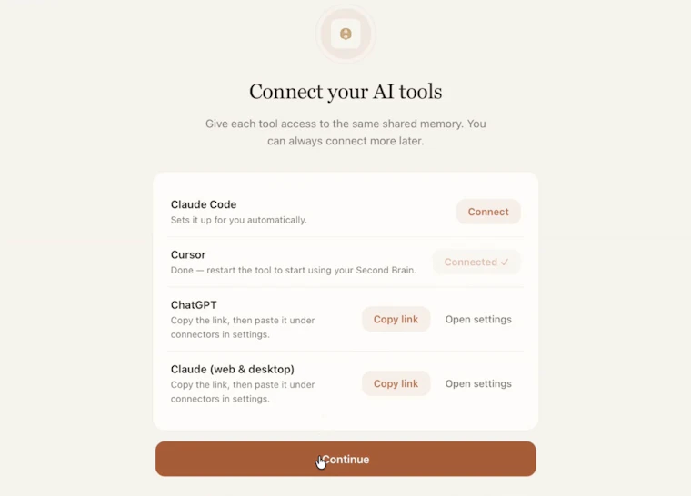 Second Brain for Mac and Windows - 你的 AI 记忆，贯穿所有工作场景 产品图片 6