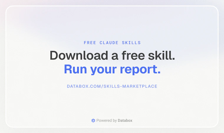 Skills Marketplace by Databox