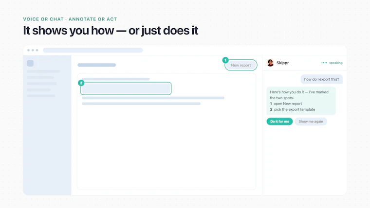 Skippr AI - 产品内置的实时AI员工，服务每一位用户 产品图片 4