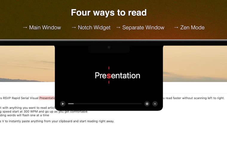 Speed Reader