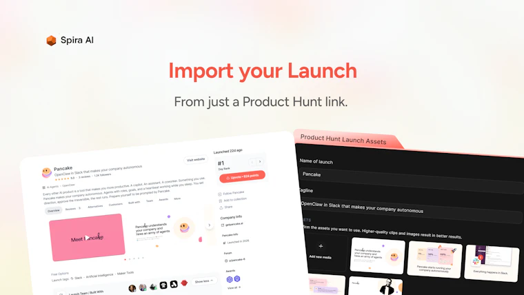 Spira for Product Hunt Makers