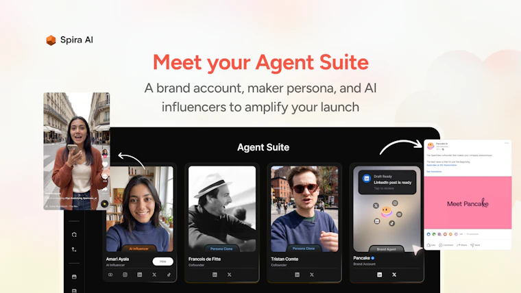 Spira for Product Hunt Makers